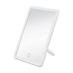 TLD-591 White-LED-80Lm-6000K-Dimmer Настольный светильник зеркало. 4W. Встроенный аккумулятор 3.7V-600mAh. Сенсорный выключатель. Диммер. Белый. ТМ Uniel