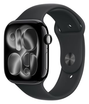 Умные часы Apple Watch Series 11, 42 mm, Space Grey Aluminium Black Sport Band S/M