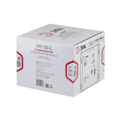 СННТ-500-Ц ЭРА Стабилизатор напряжения настенный, ц.д., 140-260В/220/В, 500ВА | Настенные