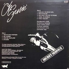Secret Service / Oh Susie (LP)
