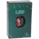 Сувенир с подсветкой «Загадка - Дед Мороз» 7,5*4*12,5 см (работает от батареек LR44*3)