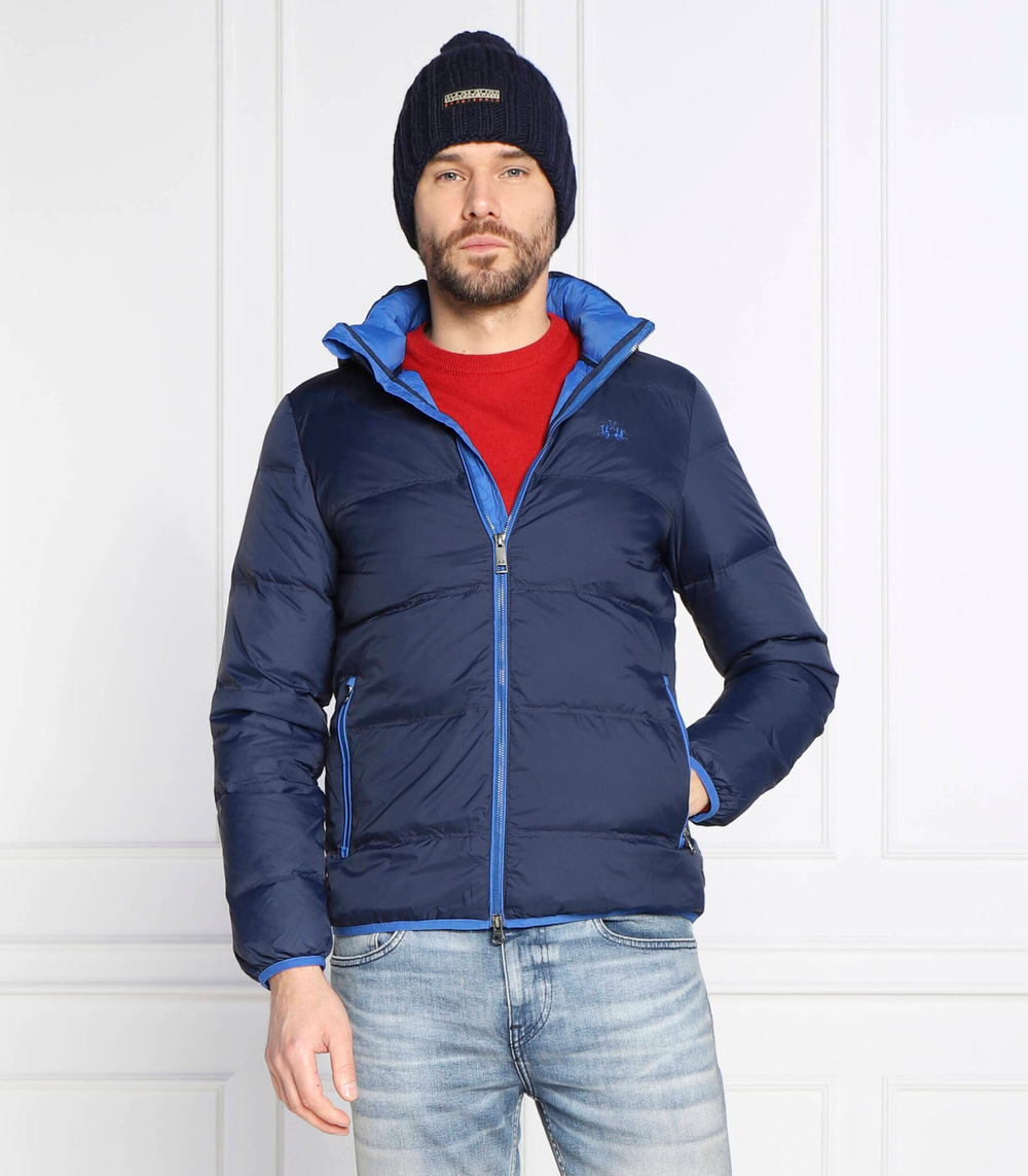 пуховая куртка La Martina - темно-синий(UMO010 PA012)