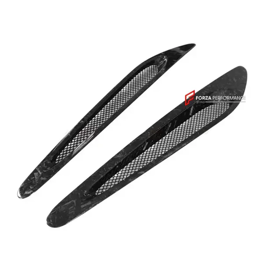 Карбоновые воздухозаборники капота на замену для McLaren 720S 2017-2023 МакЛарен тюнинг