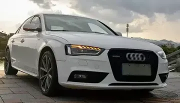 Передние фары Ауди А4 B8 2012-2015 V4 type