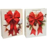 Пакет подарочный «Банты» 31*40*12 см, микс