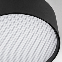 215937 Светильник ACUTO LED up 6W+down 18W 1920LM 120G ЧЕРНЫЙ 3000K