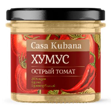 Хумус с острым томатом Casa Kubana, 90 г