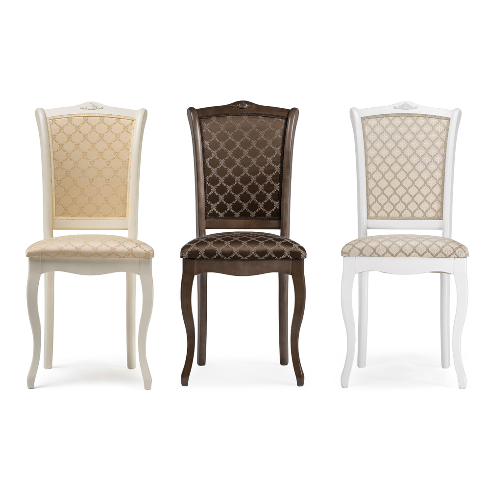 Стул деревянный Woodville Луиджи орех, коричневый, ножки орех