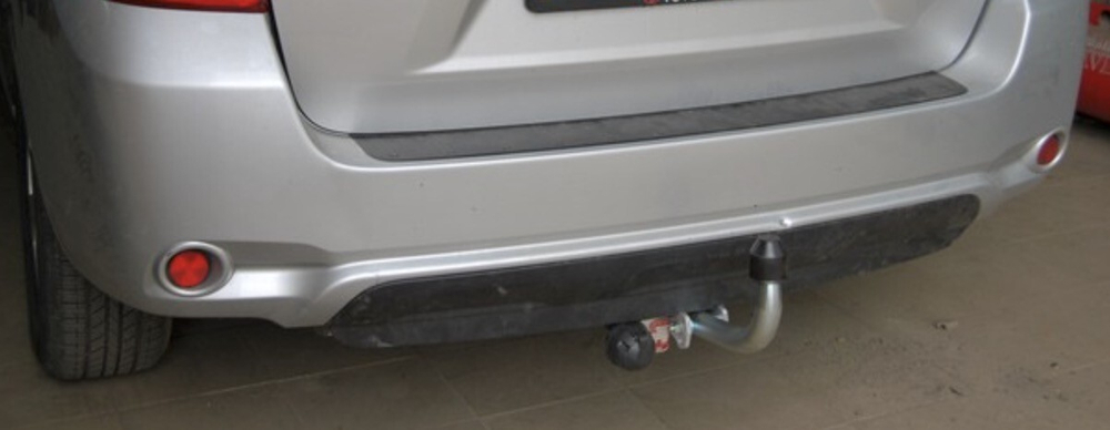 Фаркоп оцинкованный Galia T068A для Toyota Highlander 2010-2014(паспорт и сертификат в комплекте)(без электрики)