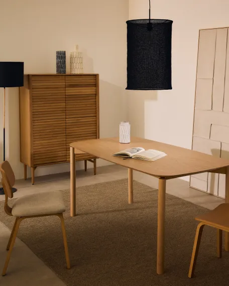 Стол Indara 140х90 см, шпон ясеня