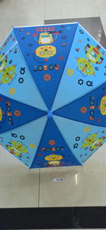 Зонт Роботы сиреневый, д-50 см, длина 62 см, с-30186