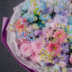 106. Дофаминовый букет в пастельных оттенках