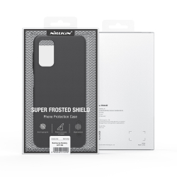 Тонкий защитный чехол черного цвета от Nillkin для Samsung Galaxy A13 4G, серии Super Frosted Shield