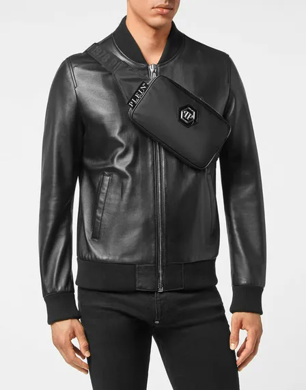 Сумка Philipp Plein NYLON FANNY PACK HEXAGON