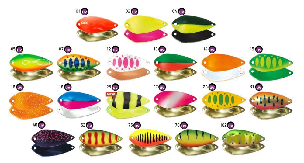 Блесна для рыбалки Emba, 33мм., 4,2 г., 75 1 шт