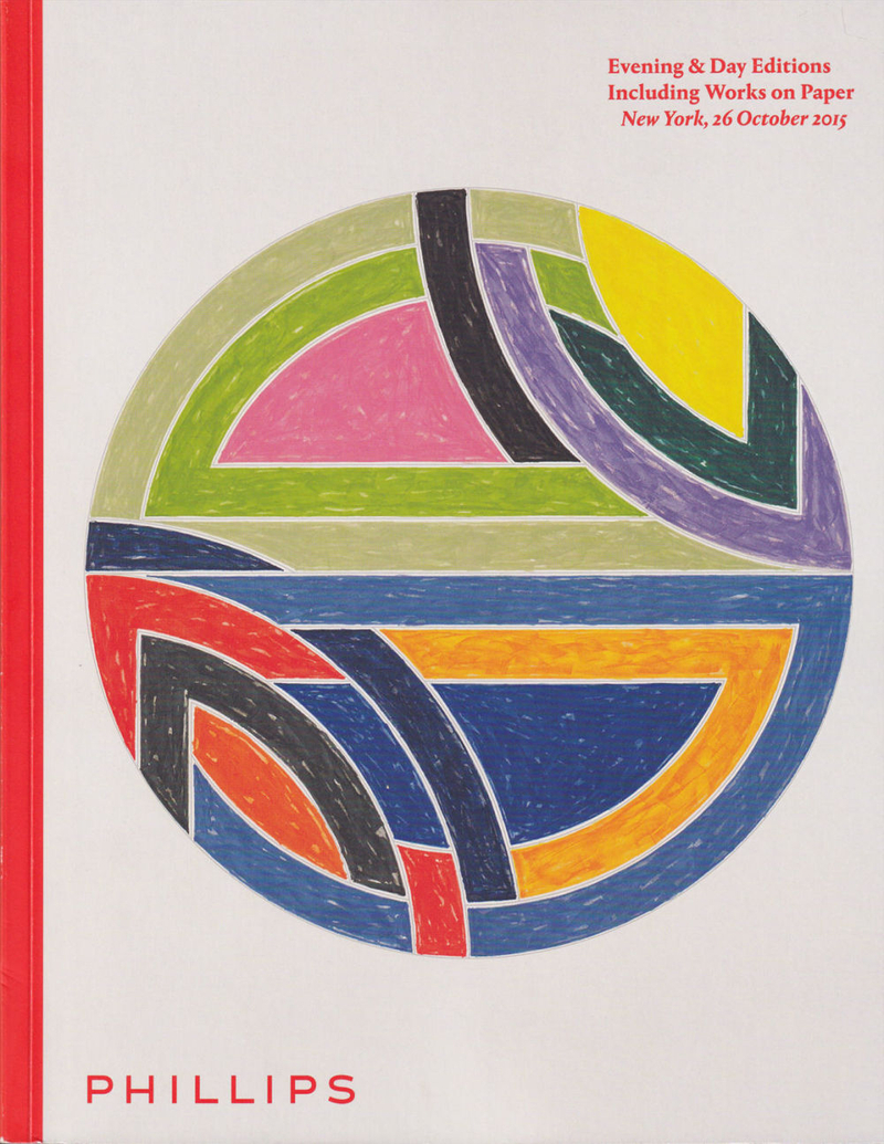 Каталог аукциона Phillips, Нью-Йорк, Современное искусство: графика и тиражное искусство от 26 октября 2015 года