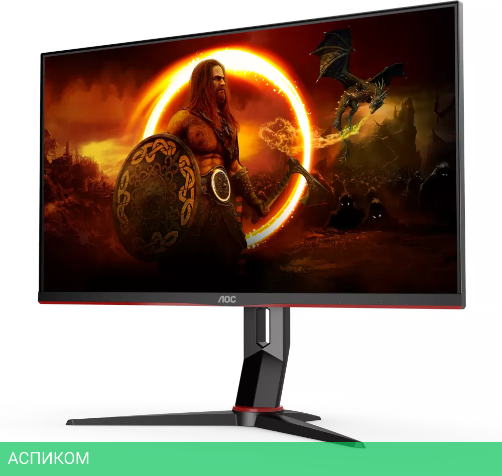 Игровой монитор AOC U28G2XU2/BK