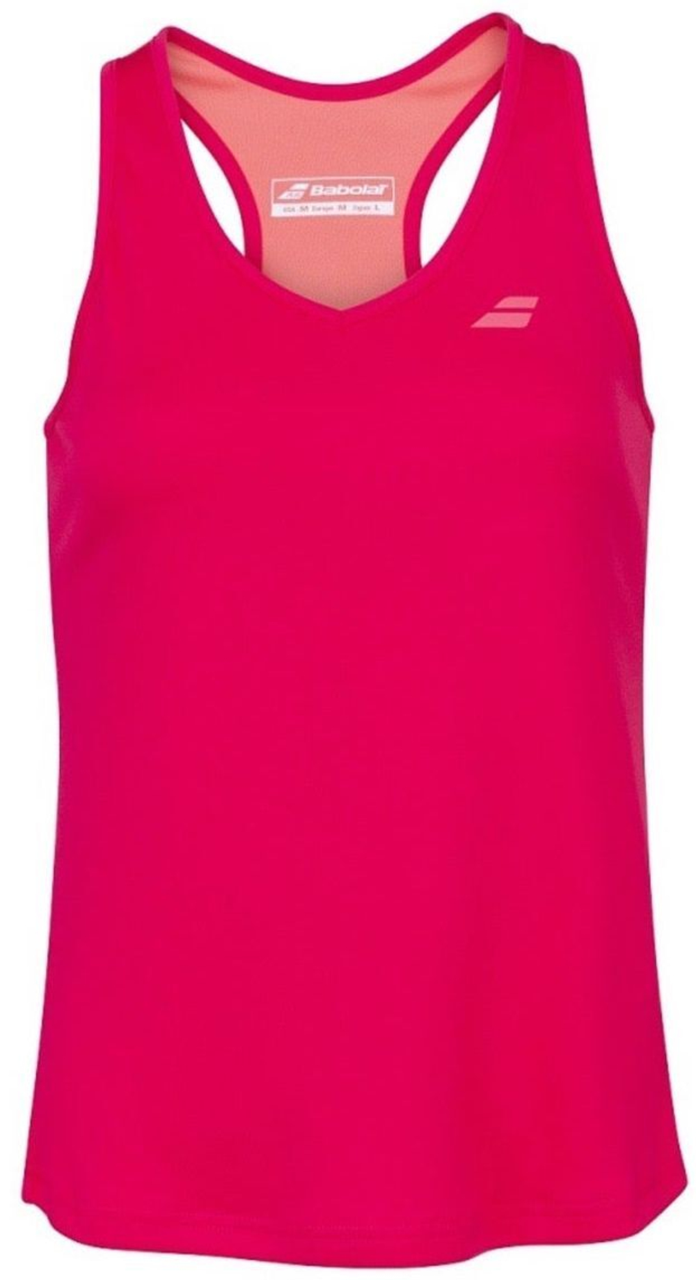 Женский топ теннисный Babolat Play Tank Top Women - red rose