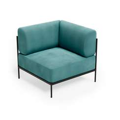 Рио Модуль угловой РСЕ-02 Teddy 310/Металл Черный 810*810*770