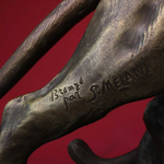 Скульптура в стиле АР-ДЕКО «Тигры»