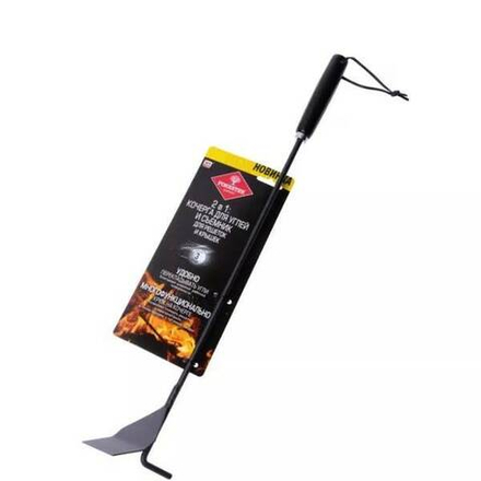 Кочерга для углей и съемник для решеток/крышек 2в1 Forester сталь