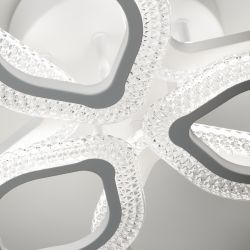 Светильник потолочный светодиодный Rivoli Megan 6110-107 106 Вт LED 2800К - 6200К модерн с пультом | Rivoli