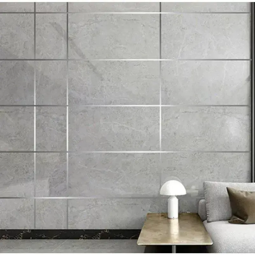 Лента межплиточная 1смх35м, серебристая