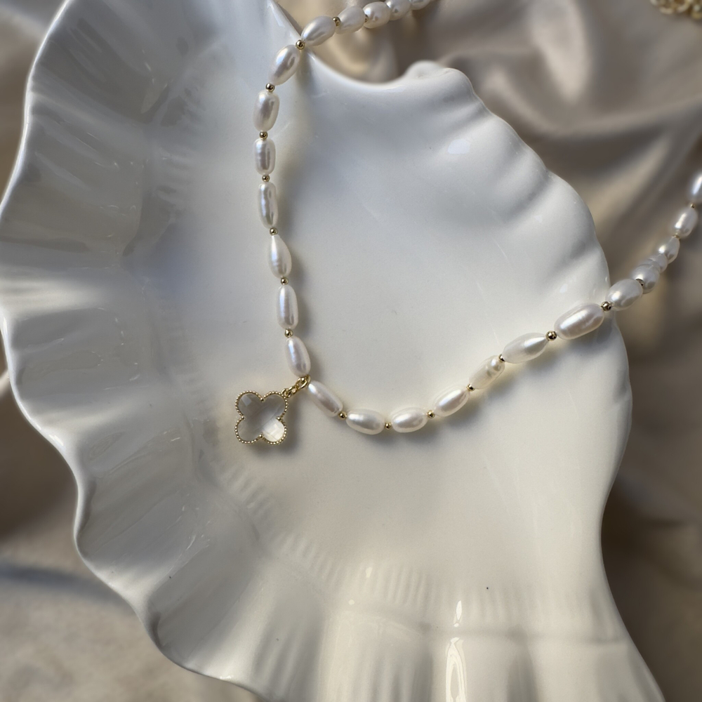 Жемчужное колье бижутерия Викторинэль