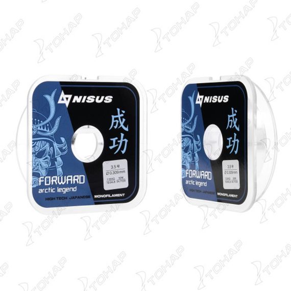Леска FORWARD ARCTIC LEGEND 0,309mm/50m Nylon Transparent (N-FAG-0.309-50) Nisus