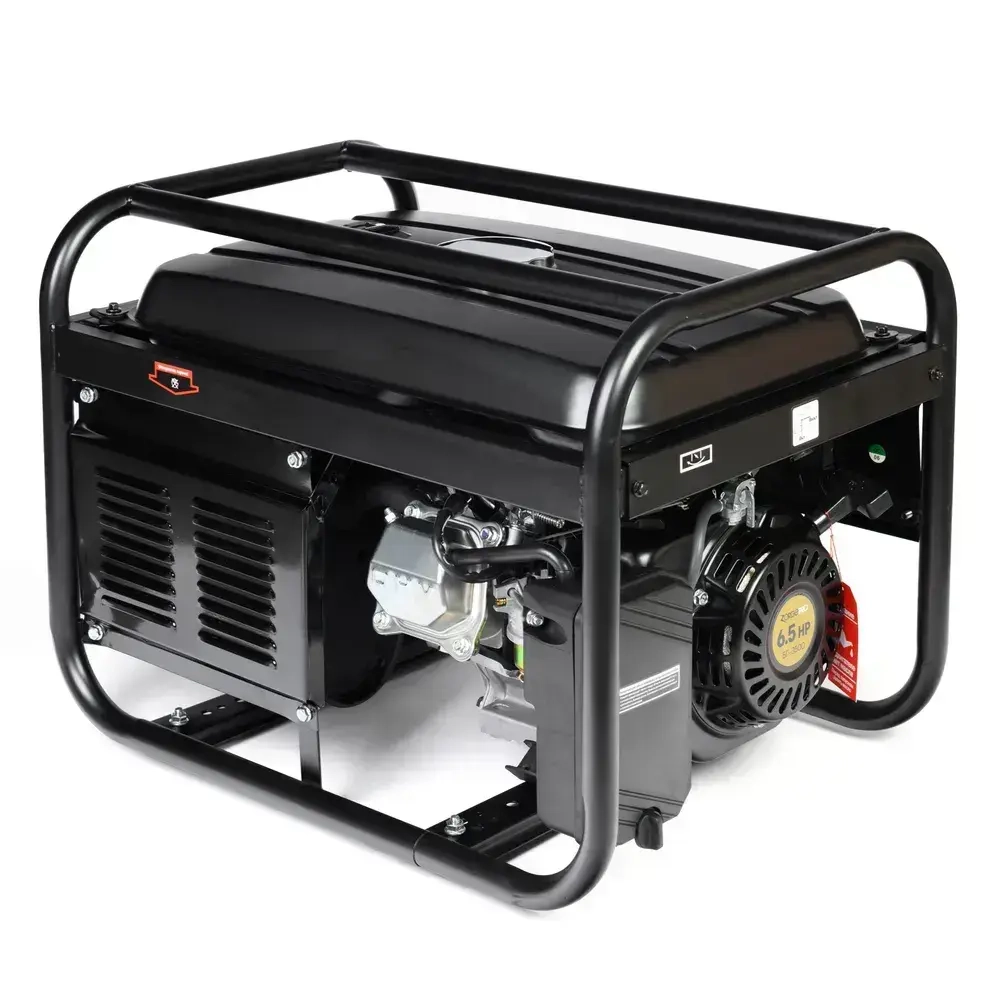 Генератор бензиновый Электрический ZORGEPRO БГ-3500 (4.400 кВА полная мощность, 220 В, 50 Гц, РУЧНОЙ СТАРТЕР) электрогенератор