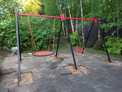 Монтаж уличных качелей Sv Sport Maxi х 2