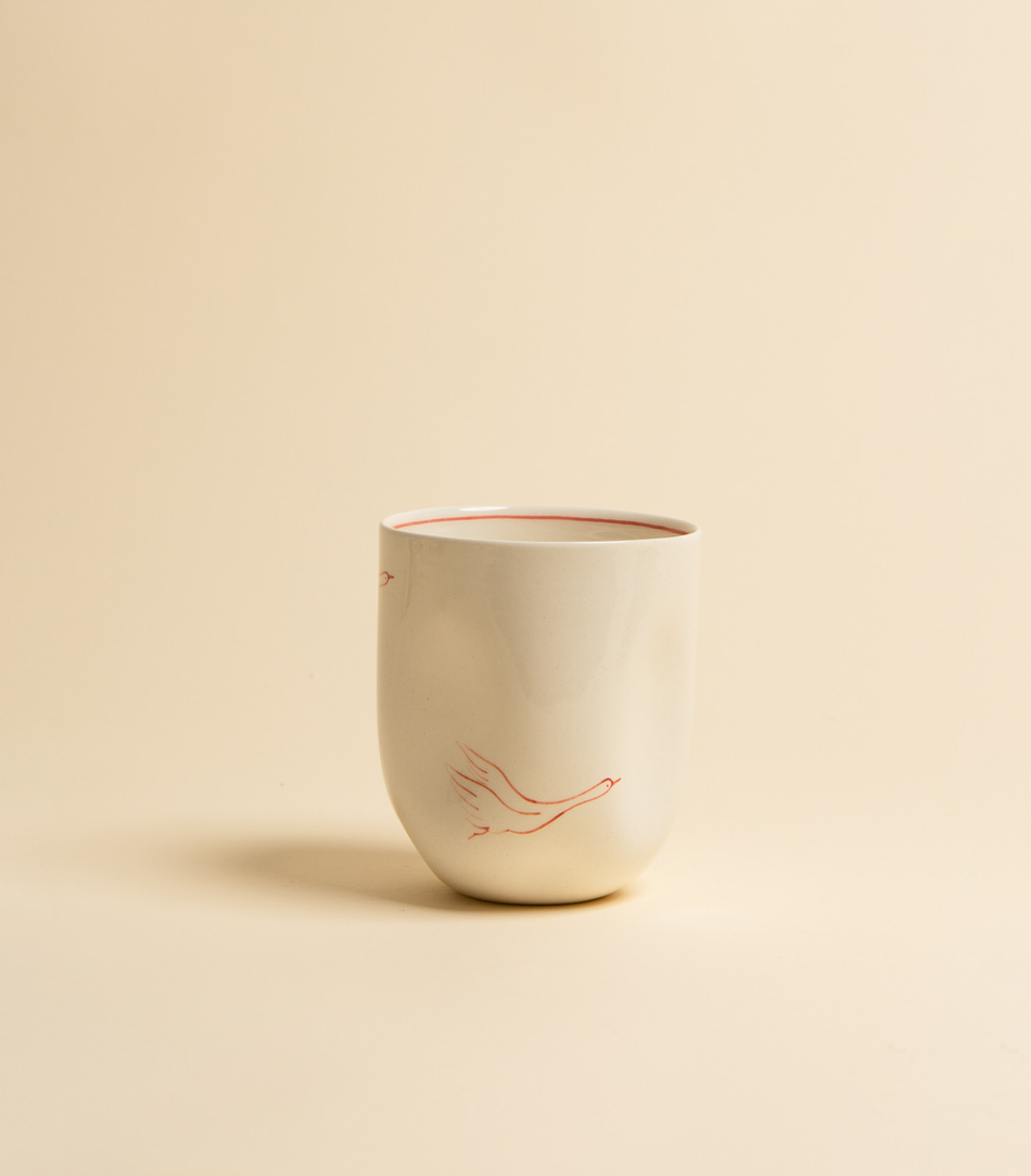 Стакан – Гуси-лебеди, 380 мл | Лукоморье