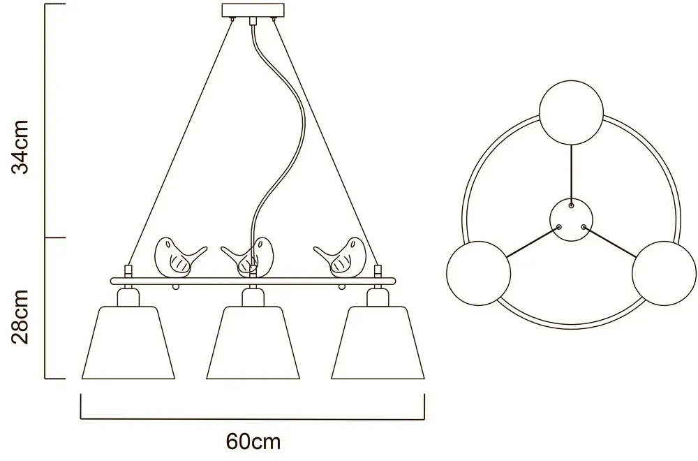 Подвесная люстра Arte Lamp PASSERO