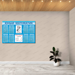 Стенд Юный математик с карманами А4 1051