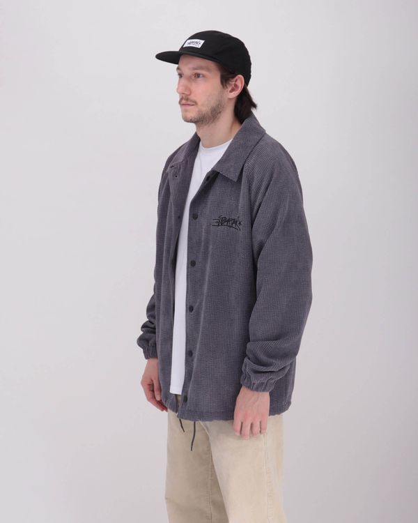 Куртка Anteater Coach Velvet Светло-Серая - фото 3