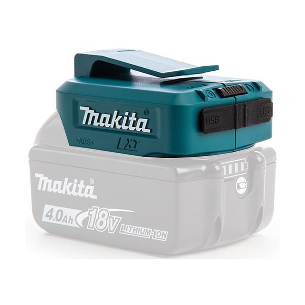 USB адаптер для аккумуляторов Makita 18V 14.4V, ADP05