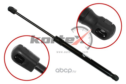 Амортизатор 5-ой дв. Renault Duster 2012 г. Nissan Terrano III (D10) 2014 г. (KORTEX)