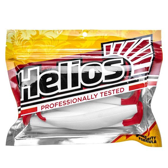 Виброхвост Helios Trofey 5.5"/14см White RT 4шт. (HS-25/1-003)