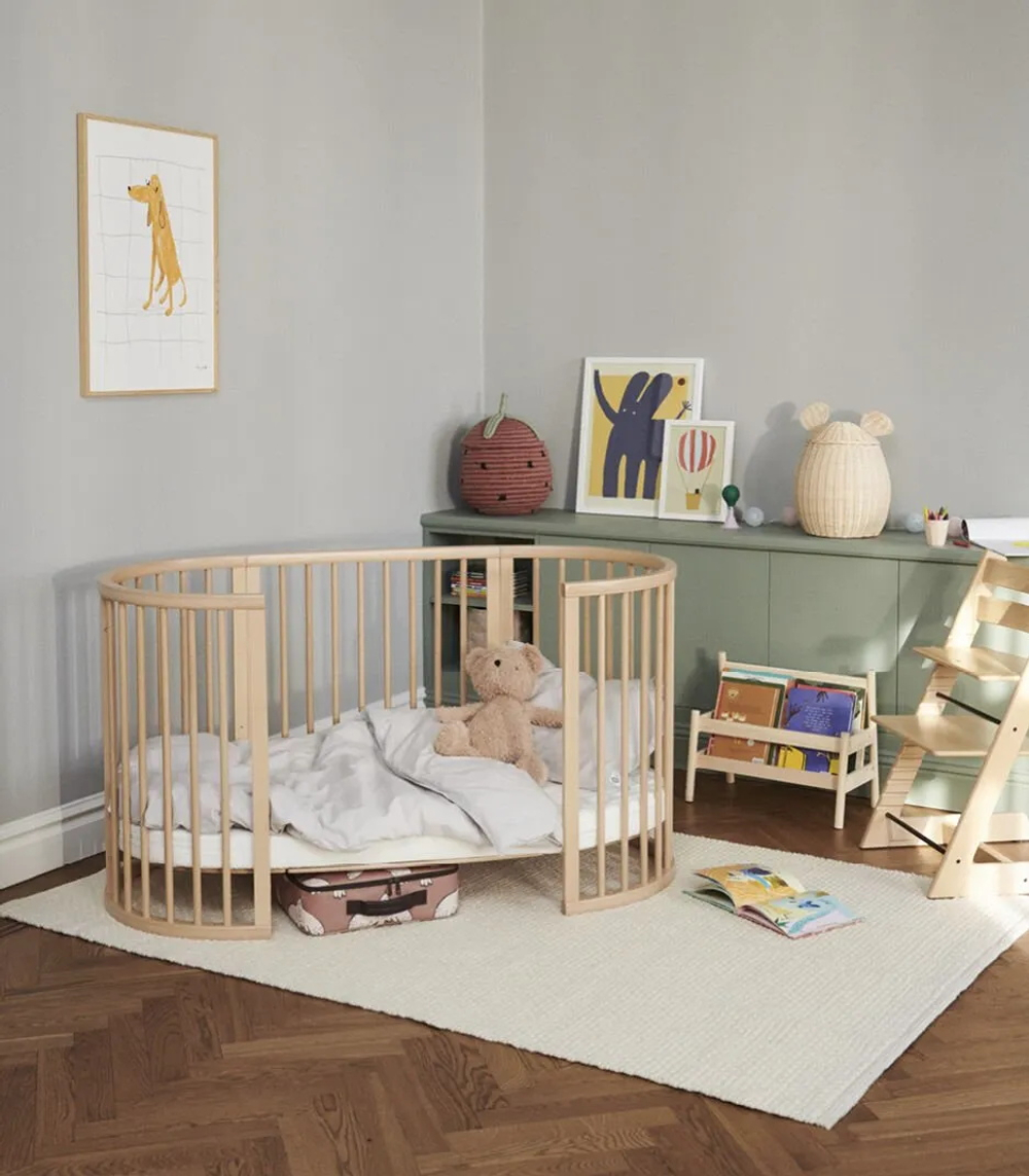 Детская кроватка Стокке Слипи Мини В3 Stokke Sleepi Mini V3 Натуральный