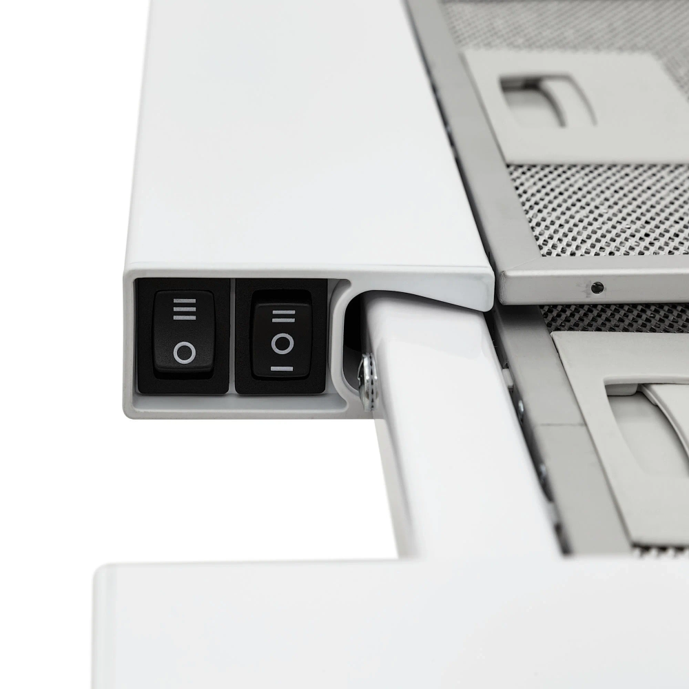 Встраиваемая вытяжка Krona Kamilla slim 500 (white)