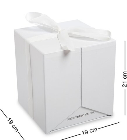 WG-95-A Коробка подарочная «Сюрприз» цв.белый