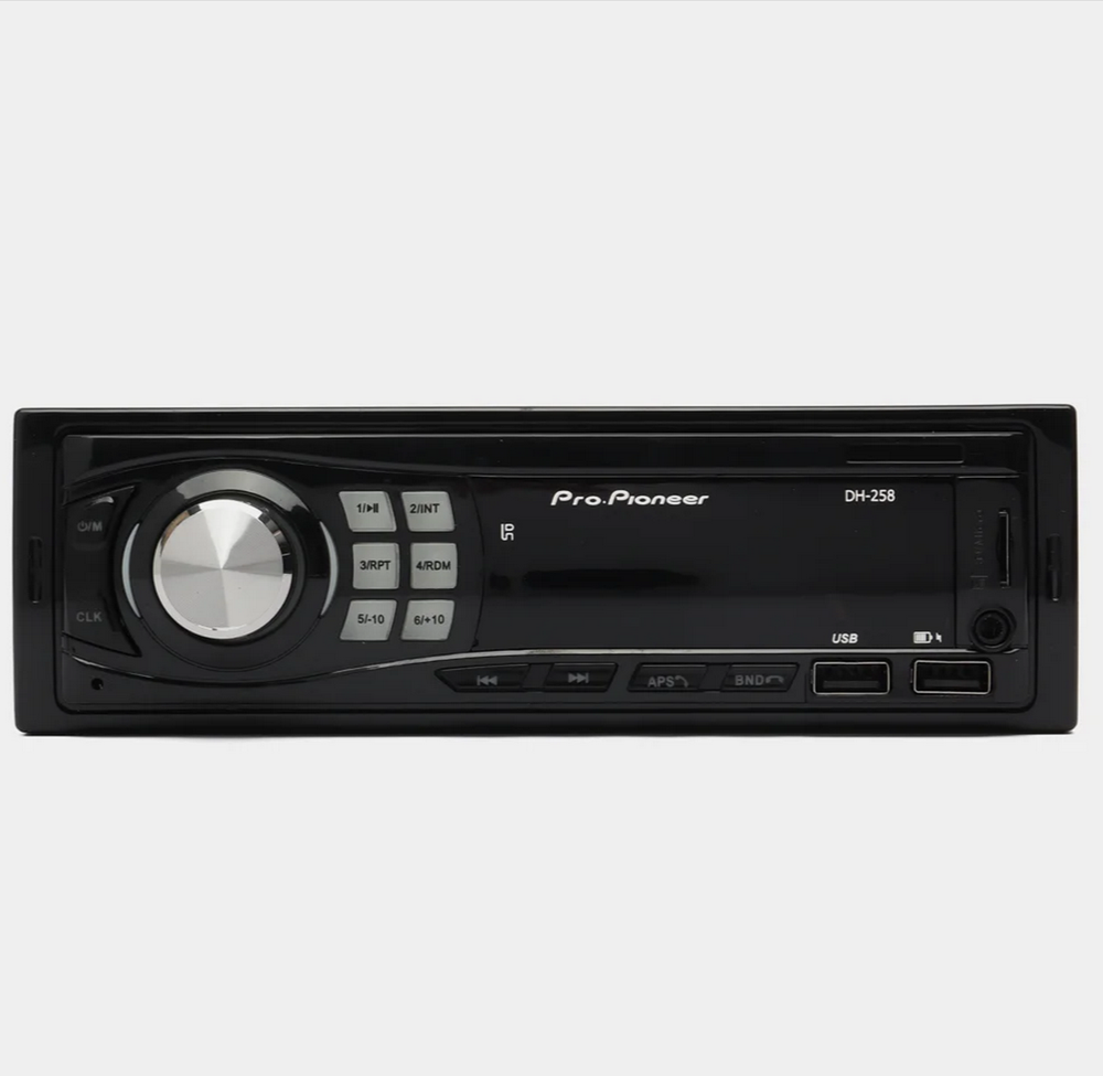 Автомагнитола FM/BT/USB/TFplayer PRO-Pioner DH-258