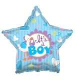 Набор воздушных шаров. Выписка из роддома. Ура мальчик.