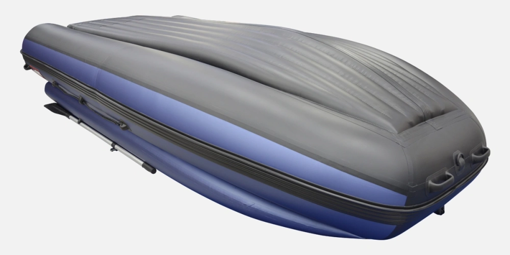 Лодка Хантер 420 FА (син/черн)