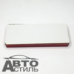 Катафот светоотражающий Прямоугольный - Красный 2-х сторонний скотч 13701