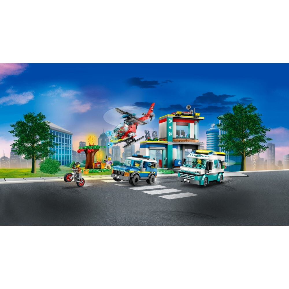 LEGO City - Парковка для машин экстренной помощи 60371 / артикул   60371  / GTIN 5702017416311