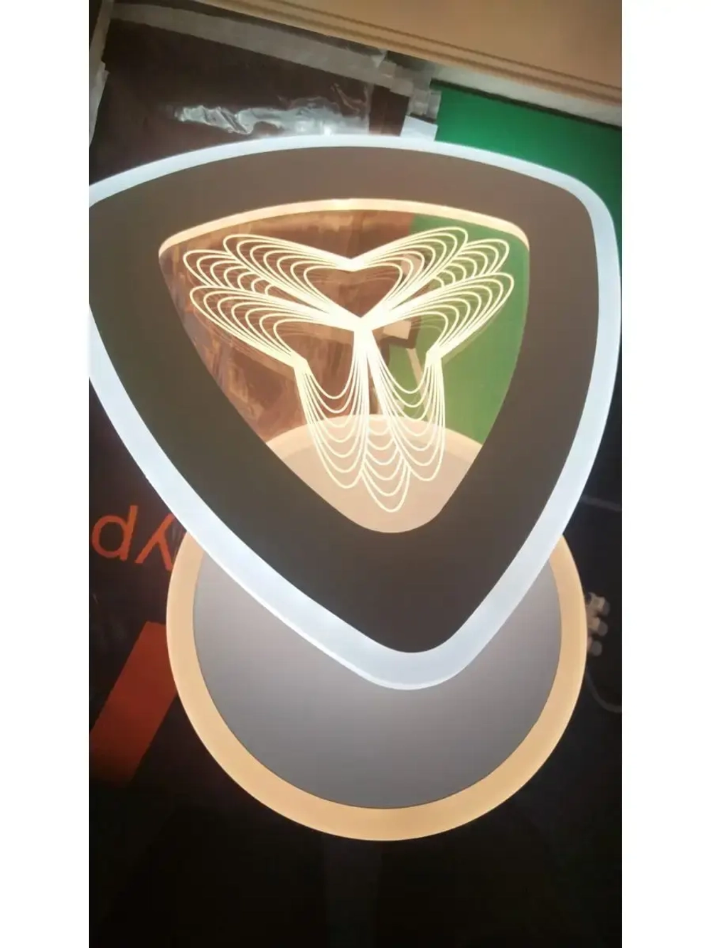 Светильник настенный SIERRA  LED*26W+12W белый