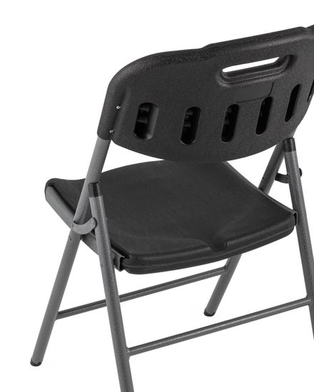 Стул складной банкетный черный