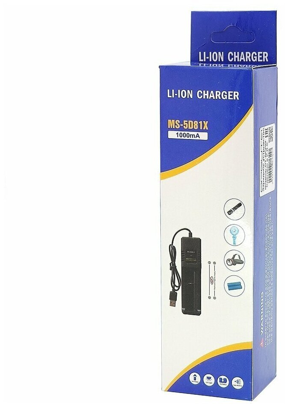 Зарядное устройство for Li-Ion (1 x118650 Орбита OT-APZ09 (18650/USB)