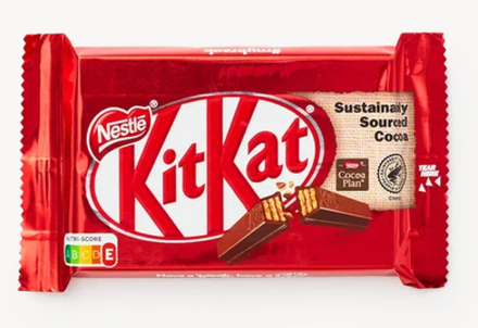 Шоколад Nestle KitKat Кит Кат молочный плитка 41,5г. (68руб./шт.) (24шт./кор.) (Германия) ООО ГЛОБАЛ